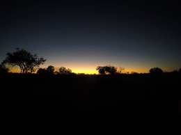 Tramonto nell'Outback